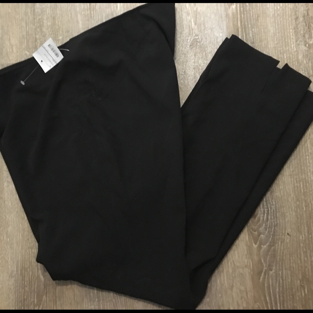 Bisou Bisou Black work pants 14 NWT - Picture 2 of 7